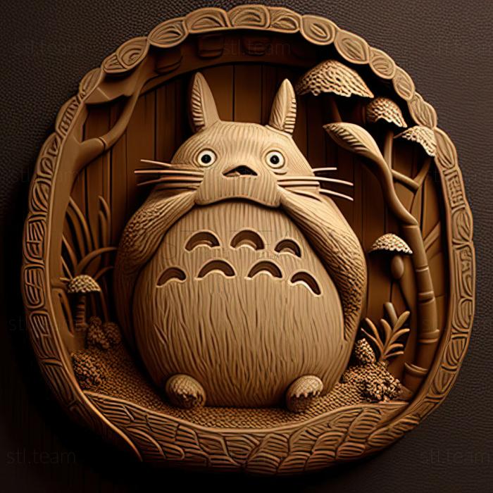 3D model st Totoro from My Neighbor Totoro (STL)